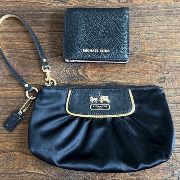 Coach Handbags - Coach Wristlet Bag Clutch
+ Michael Kors Wallet